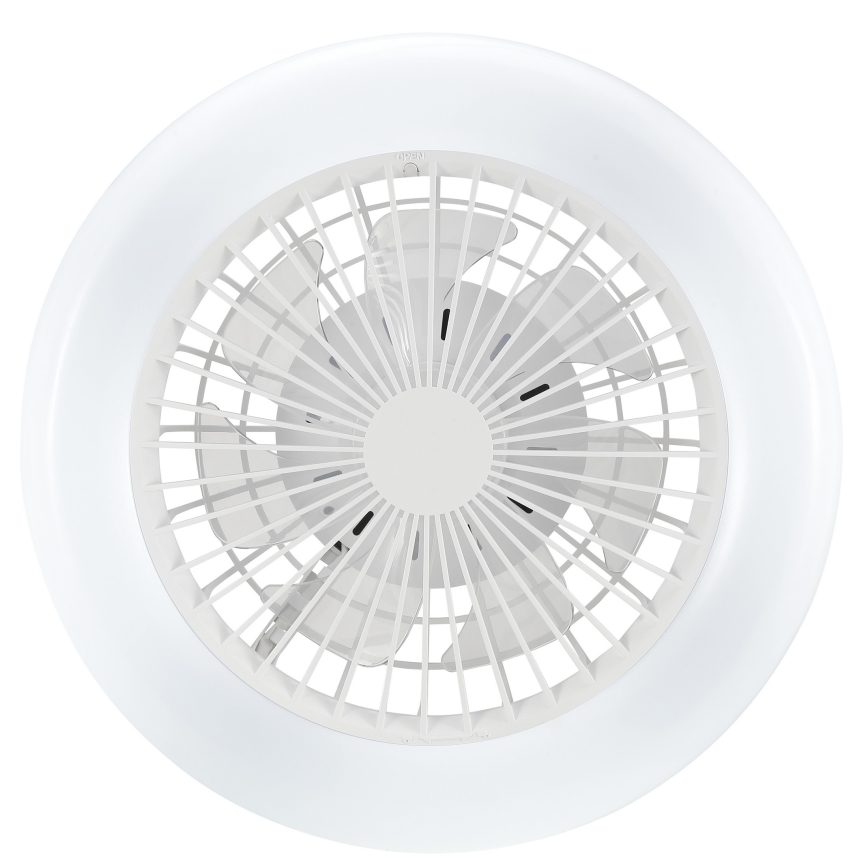 Brilliant - MONTERO LED dimmable ceiling light with fan LED/20W/230V 2700-6500K Ø42 cm white + remote control