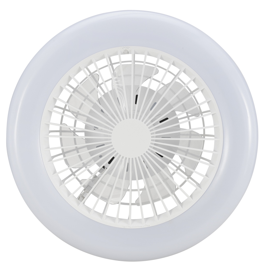 Brilliant - MONTERO LED dimmable ceiling light with fan LED/20W/230V 2700-6500K Ø42 cm white + remote control