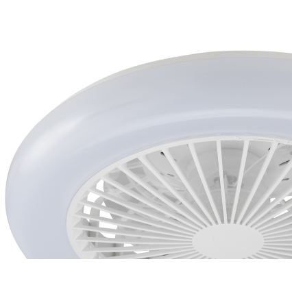 Brilliant - MONTERO LED dimmable ceiling light with fan LED/20W/230V 2700-6500K Ø42 cm white + remote control
