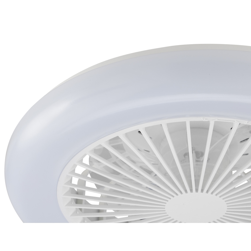 Brilliant - MONTERO LED dimmable ceiling light with fan LED/20W/230V 2700-6500K Ø42 cm white + remote control