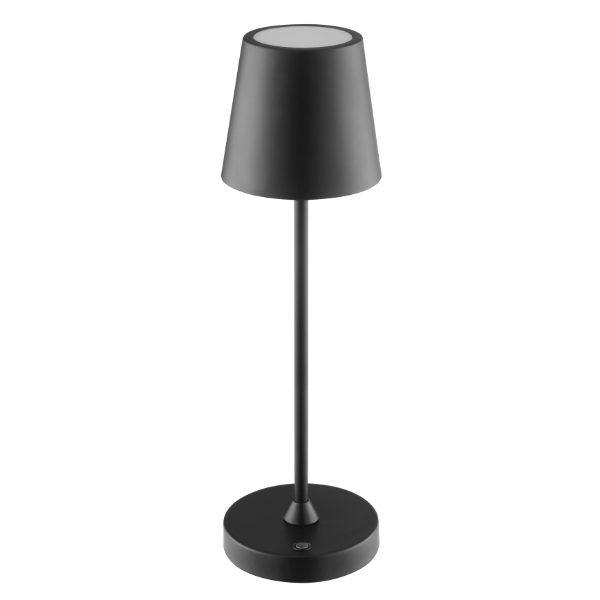 Brilliant - LED Dimmable Rechargeable Touch-Controlled Outdoor Table Lamp ELORA LED/2.5W/5V 2700K 2600 mAh IP44 black