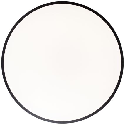 Brilliant - SLIMLINE Dimmable LED Ceiling Light LED/60W/230V 3000-6500K Ø 49 cm Black + Remote Control