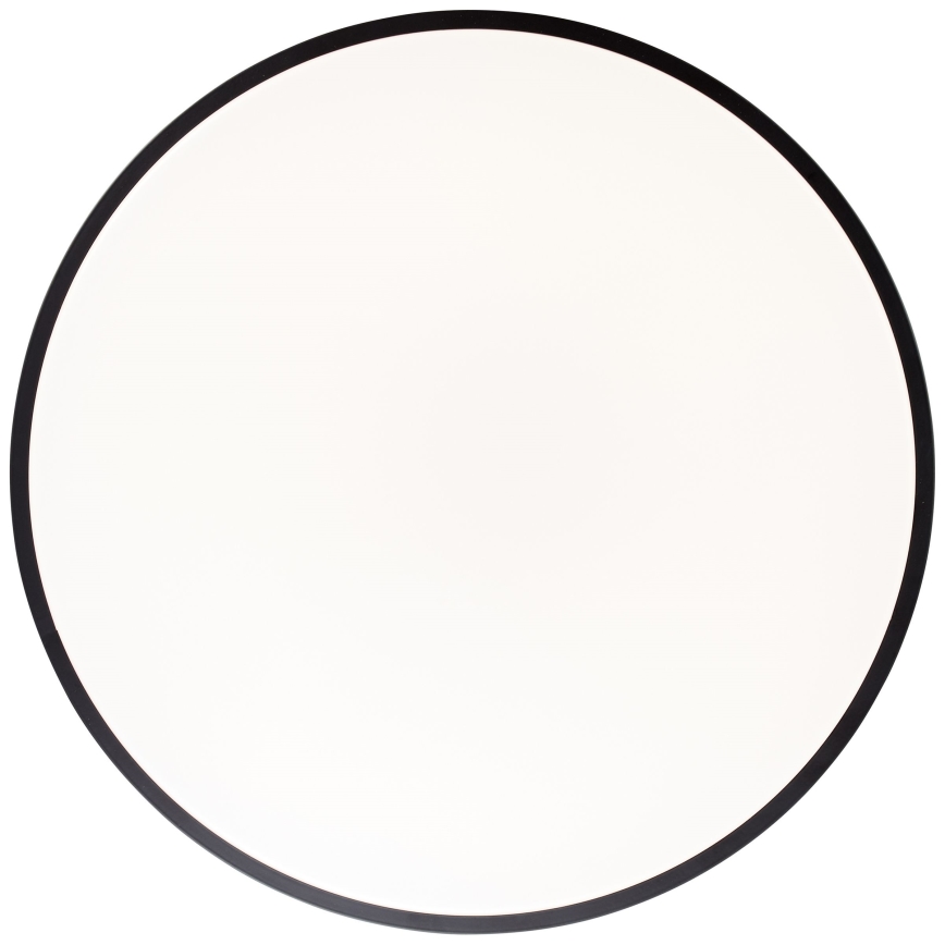 Brilliant - SLIMLINE Dimmable LED Ceiling Light LED/60W/230V 3000-6500K Ø 49 cm Black + Remote Control