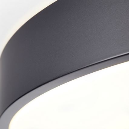Brilliant - SLIMLINE Dimmable LED Ceiling Light LED/60W/230V 3000-6500K Ø 49 cm Black + Remote Control