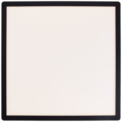 Brilliant - SORELL LED dimmable ceiling light LED/24/230V 3000-6500K 42x42 cm black with remote control