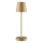 Brilliant - ELORA Dimmable Rechargeable Touch-Sensitive Outdoor Table Lamp LED/2.5W/5V 2700K 2600 mAh IP44 Gold