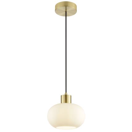 Brilliant - FANNY cable-suspended pendant light 1xE27/20W/230V Ø 22 cm brass