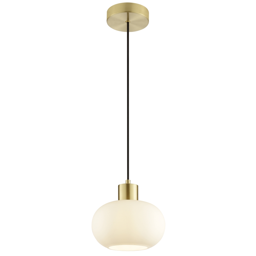 Brilliant - FANNY cable-suspended pendant light 1xE27/20W/230V Ø 22 cm brass