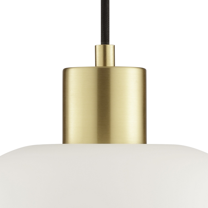 Brilliant - FANNY cable-suspended pendant light 1xE27/20W/230V Ø 22 cm brass