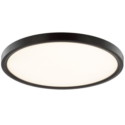 Brilliant - GALO LED Ceiling Light with Motion and Twilight Sensor, LED/26W/230V, Ø 40 cm, Black