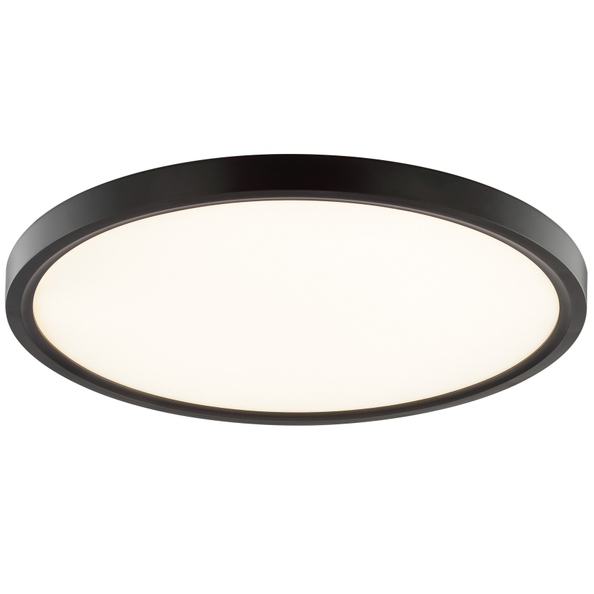 Brilliant - GALO LED Ceiling Light with Motion and Twilight Sensor, LED/26W/230V, Ø 40 cm, Black