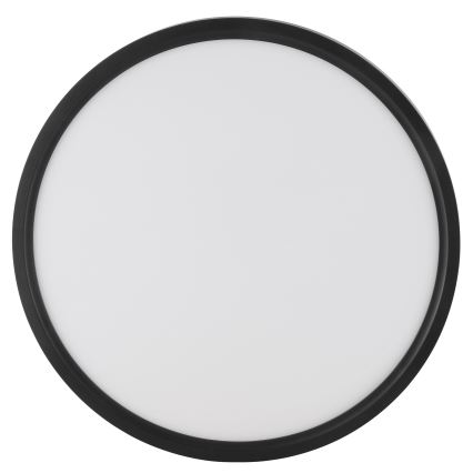 Brilliant - GALO LED Ceiling Light with Motion and Twilight Sensor, LED/26W/230V, Ø 40 cm, Black