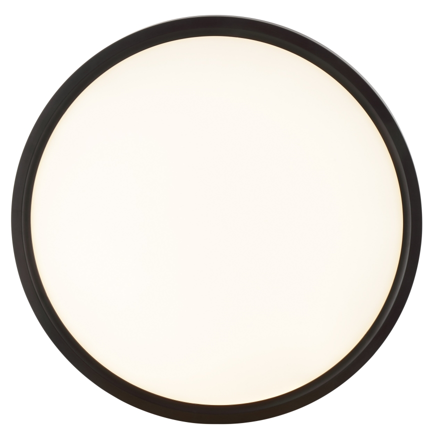 Brilliant - GALO LED Ceiling Light with Motion and Twilight Sensor, LED/26W/230V, Ø 40 cm, Black