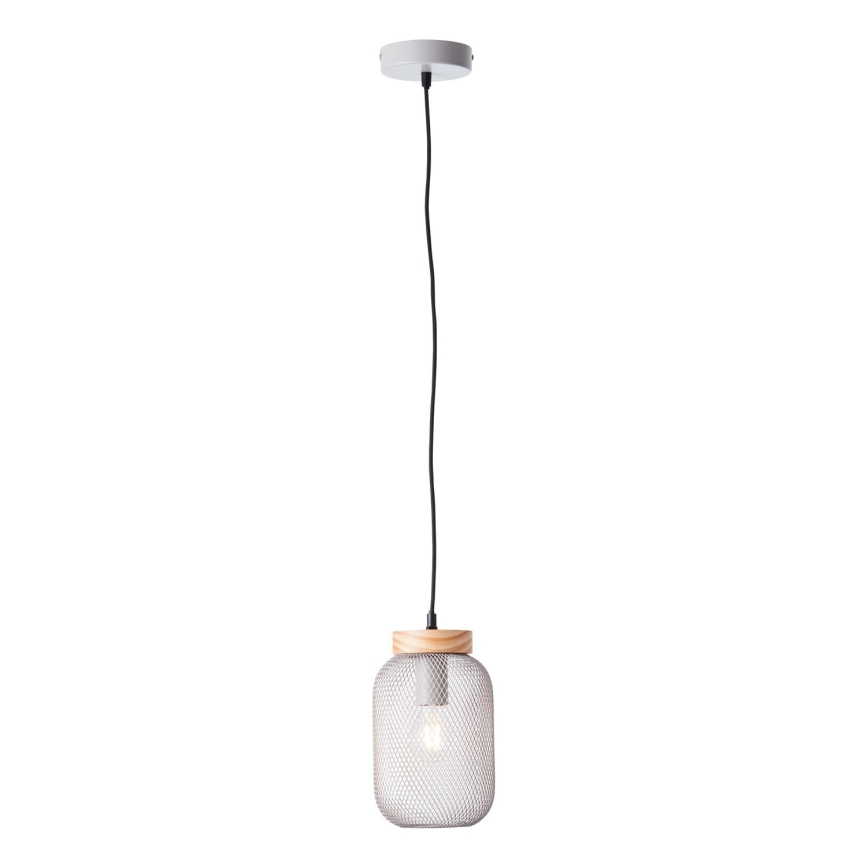 Brilliant - GIADA cable pendant 1xE27/40W/230V Ø 16 cm grey