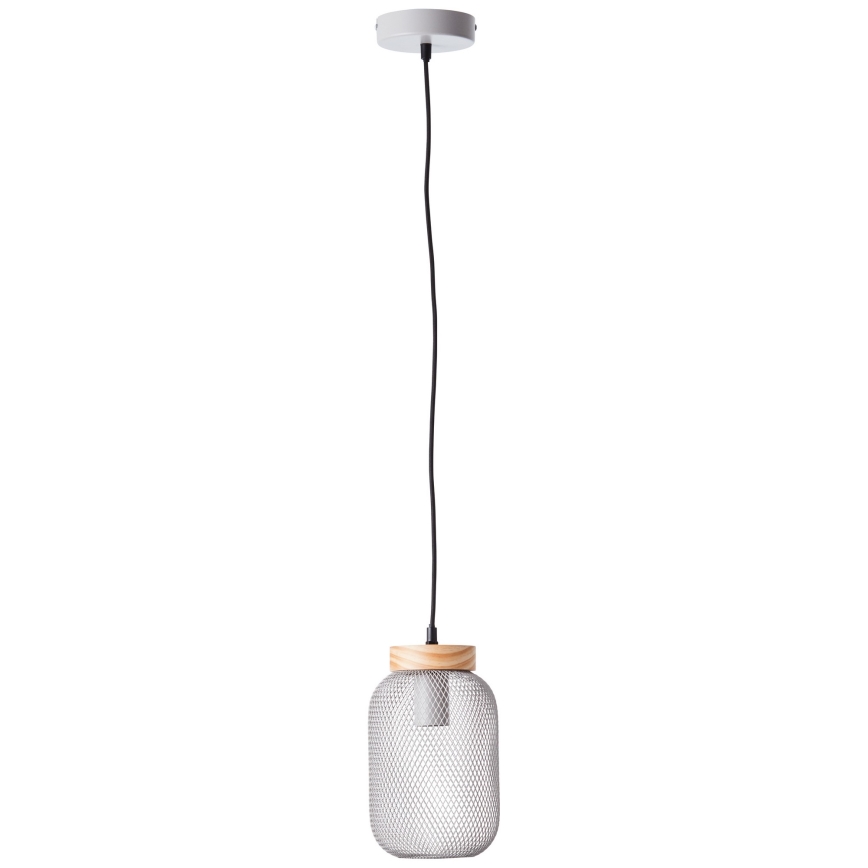 Brilliant - GIADA cable pendant 1xE27/40W/230V Ø 16 cm grey