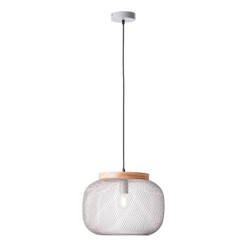 Brilliant - GIADA cable pendant lamp 1xE27/40W/230V Ø 39 cm grey