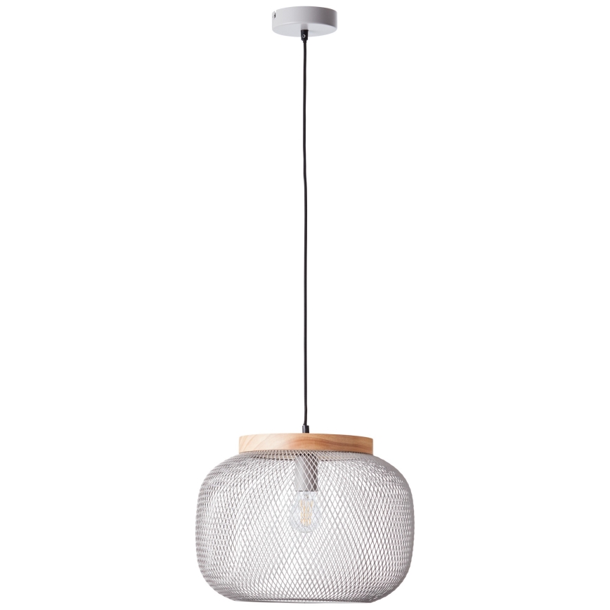 Brilliant - GIADA cable pendant lamp 1xE27/40W/230V Ø 39 cm grey