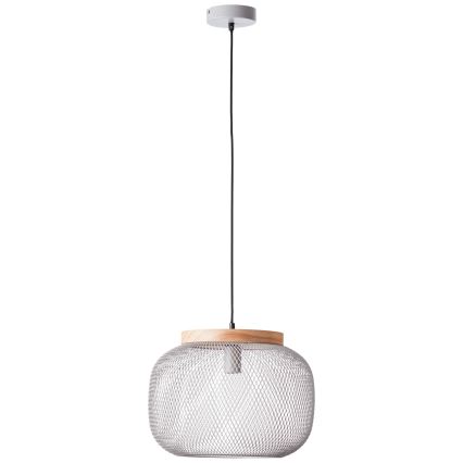 Brilliant - GIADA cable pendant lamp 1xE27/40W/230V Ø 39 cm grey