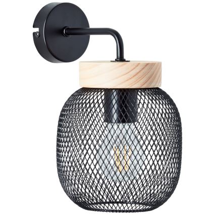 Brilliant - GIADA Wall Lamp 1xE27/40W/230V Black