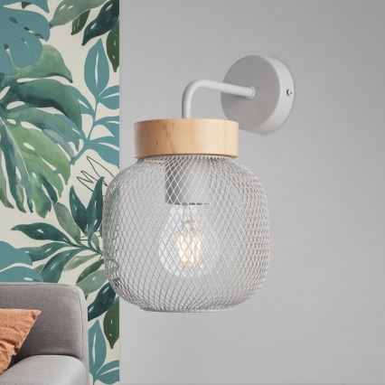 Brilliant - GIADA Wall Lamp 1xE27/40W/230V Grey