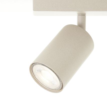 Brilliant - JELLO LED Spotlight 2xGU10/5W/230V Beige