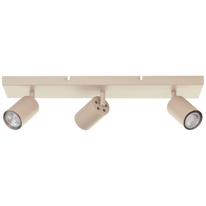 Brilliant - JELLO LED Spotlight 3xGU10/5W/230V beige