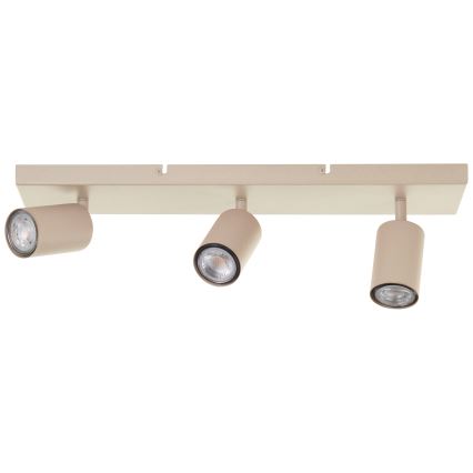 Brilliant - JELLO LED Spotlight 3xGU10/5W/230V beige