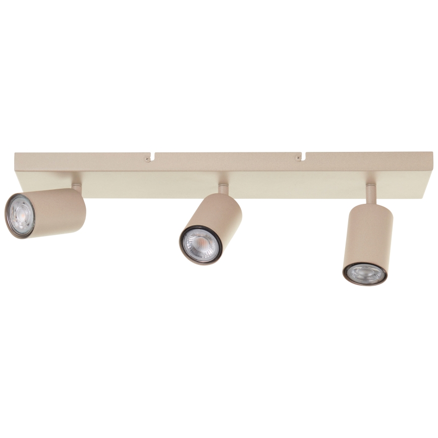 Brilliant - JELLO LED Spotlight 3xGU10/5W/230V beige