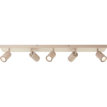 Brilliant - JELLO LED Spotlight 5x GU10/5W/230V, Beige