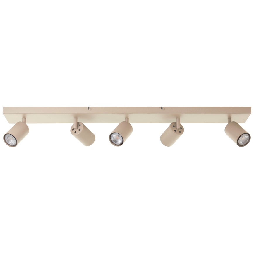 Brilliant - JELLO LED Spotlight 5x GU10/5W/230V, Beige