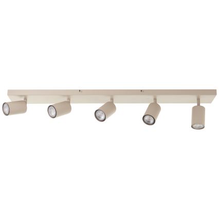 Brilliant - JELLO LED Spotlight 5x GU10/5W/230V, Beige