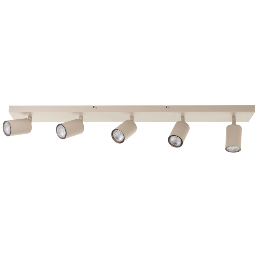 Brilliant - JELLO LED Spotlight 5x GU10/5W/230V, Beige