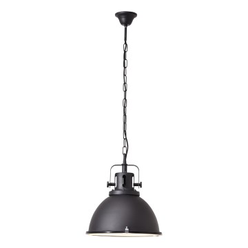Brilliant - JESPER GLAS Chain Chandelier, 1x E27/60W/230V, Black