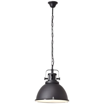 Brilliant - JESPER GLAS Chain Chandelier, 1x E27/60W/230V, Black