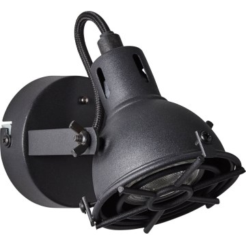 Brilliant - JESPER Wall-Mounted Spotlight 1x GU10/5W/230V, Black