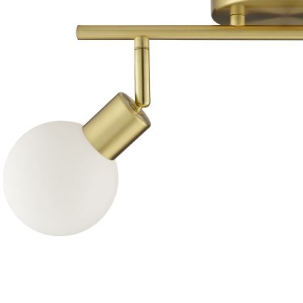 Brilliant - JORGE 2xG9/10W/230V brass spotlight