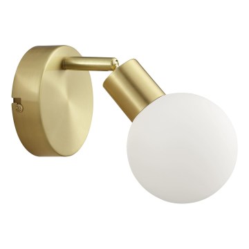 Brilliant - JORGE wall-mounted spotlight 1xG9/10W/230V brass