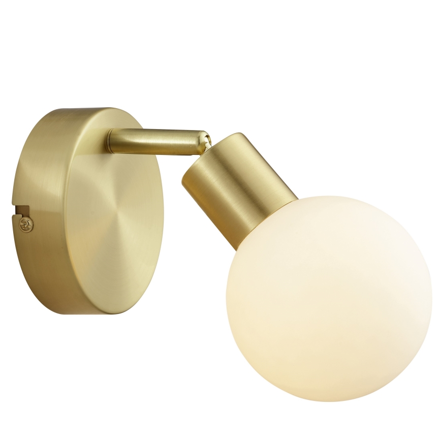 Brilliant - JORGE wall-mounted spotlight 1xG9/10W/230V brass
