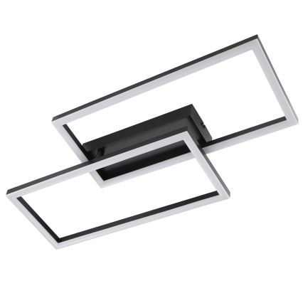 Brilliant - JORVIC LED Ceiling Light, 21W/230V, 29x60 cm, Black
