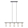 Brilliant - KERRY Cable Pendant Light 5xE27/40W/230V Black/Brass