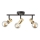 Brilliant - KERRY Spotlight 3xE27/40W/230V, Black/Brass