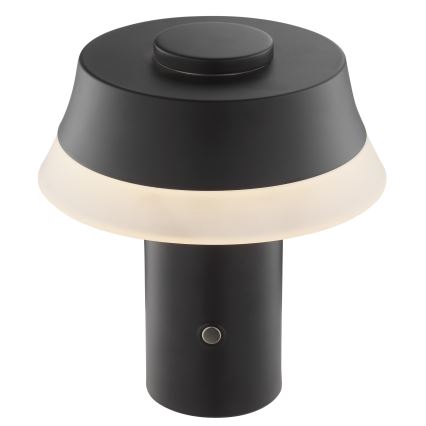 Brilliant - LED Dimmable Rechargeable Touch-Operated Table Lamp KINICH LED/2,5W/5V 2700K 2600 mAh black