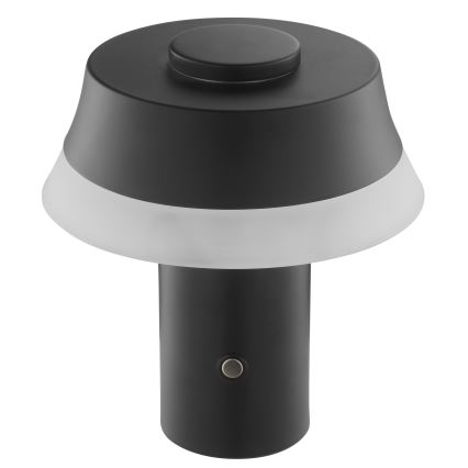 Brilliant - LED Dimmable Rechargeable Touch-Operated Table Lamp KINICH LED/2,5W/5V 2700K 2600 mAh black