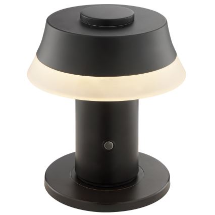 Brilliant - LED Dimmable Rechargeable Touch-Operated Table Lamp KINICH LED/2,5W/5V 2700K 2600 mAh black