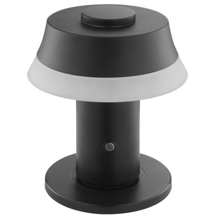 Brilliant - LED Dimmable Rechargeable Touch-Operated Table Lamp KINICH LED/2,5W/5V 2700K 2600 mAh black