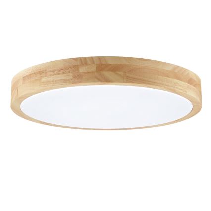 Brilliant - LED Bathroom Ceiling Light MOREEN LED/18W/230V 2700/4000/6500K Ø 34 cm IP44 Rubberwood