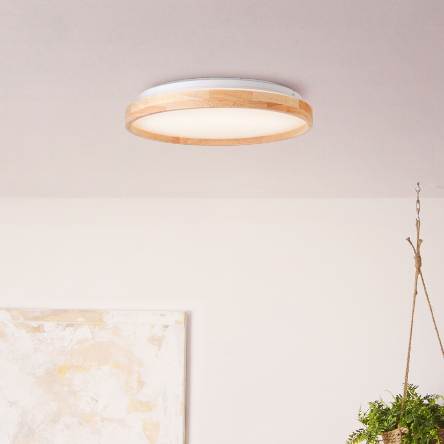 Brilliant - LED Ceiling light ALSON LED/26W/230V 3000/4500K d. 39,5 cm rubber fig