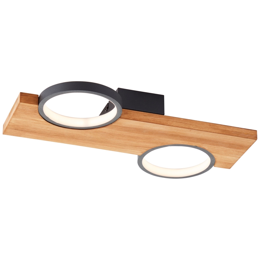 Brilliant - LED Ceiling light CHEESY LED/14W/230V pine