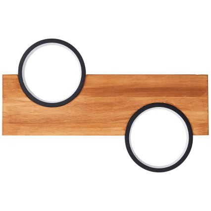 Brilliant - LED Ceiling light CHEESY LED/14W/230V pine