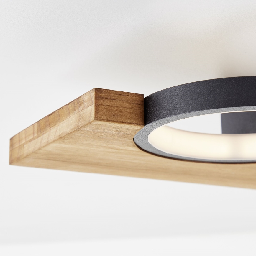 Brilliant - LED Ceiling light CHEESY LED/14W/230V pine